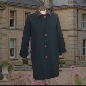 Vintage Classic Winter Wool Blend Coat